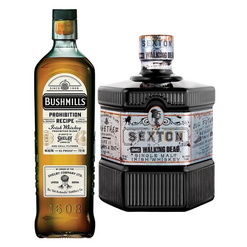 Peaky Blinders + Walking Dead Whiskey 2-Pack Combo