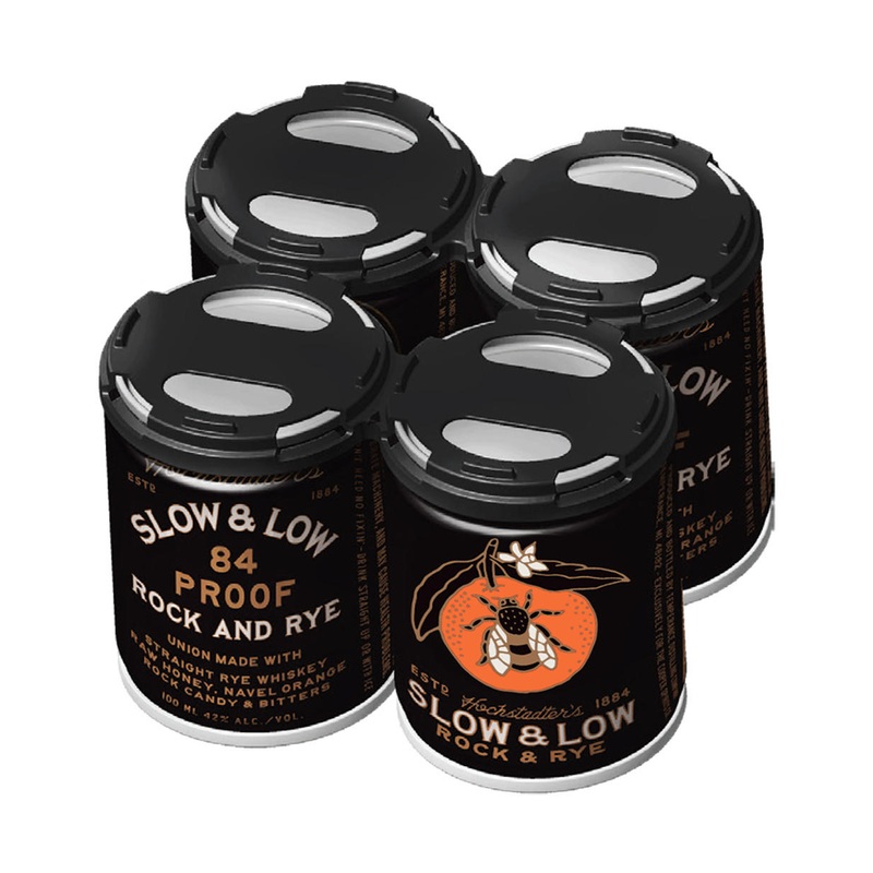Slow & Low Rock And Rye 100ml 4-Pack