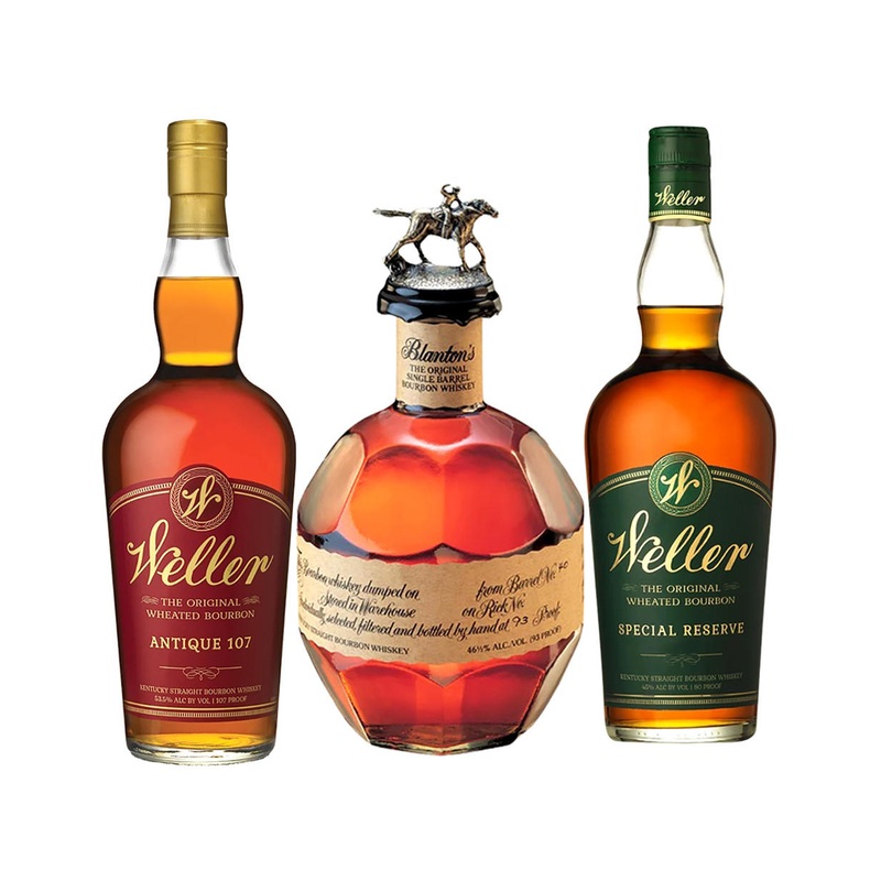 Weller Antique 107 - Special Reserve - Blanton's - Combo