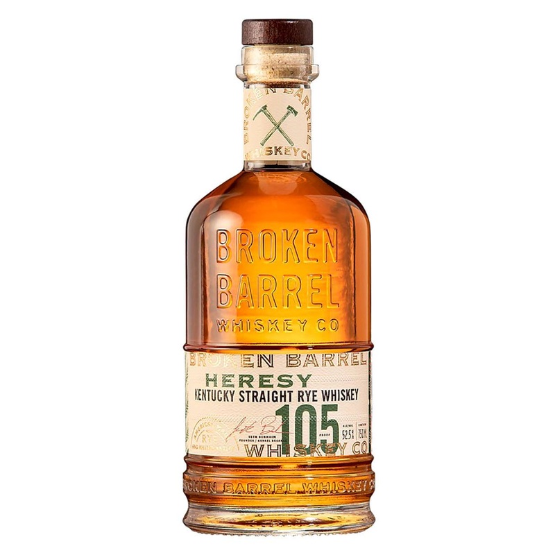 Broken Barrel Heresy Rye Whiskey
