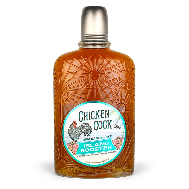 Chicken Cock Whiskey Island Rooster Rum Barrel Rye