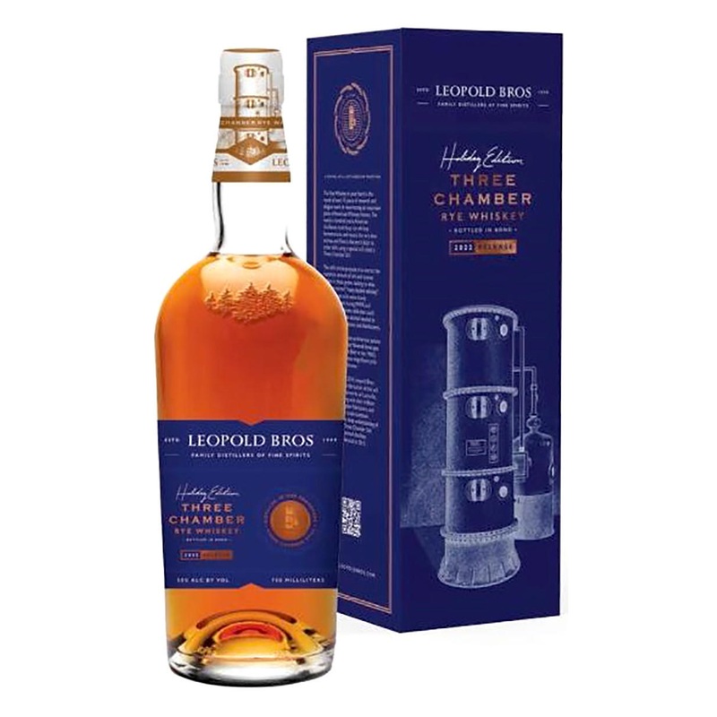 Leopold Bros Three Chamber Holiday Edition Rye Whiskey