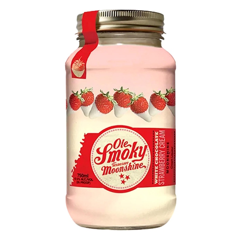 Moonshine Ole Smoky White Chocolate Strawberry Cream