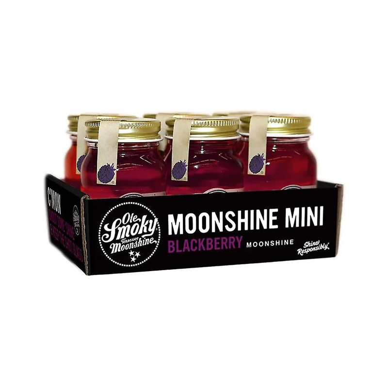 Ole Smoky Moonshine Blackberry 50ml 6-Pack
