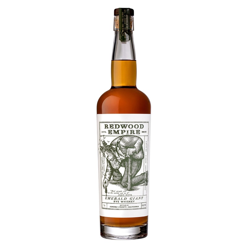 Redwood Empire Emerald Giant Rye Whiskey