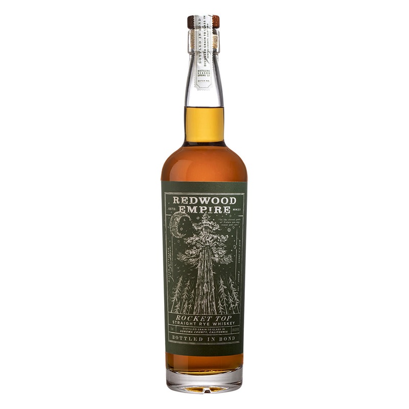 Redwood Empire Rocket Top Straight Rye Whiskey