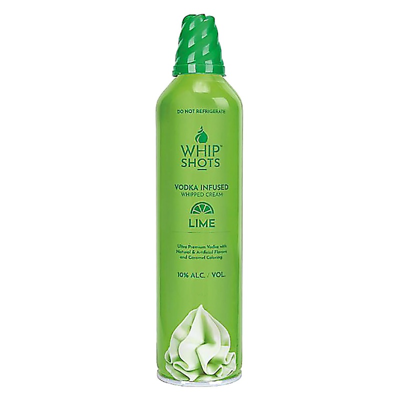 Whipshots Vodka Infused Lime Whipped Cream Cardi B