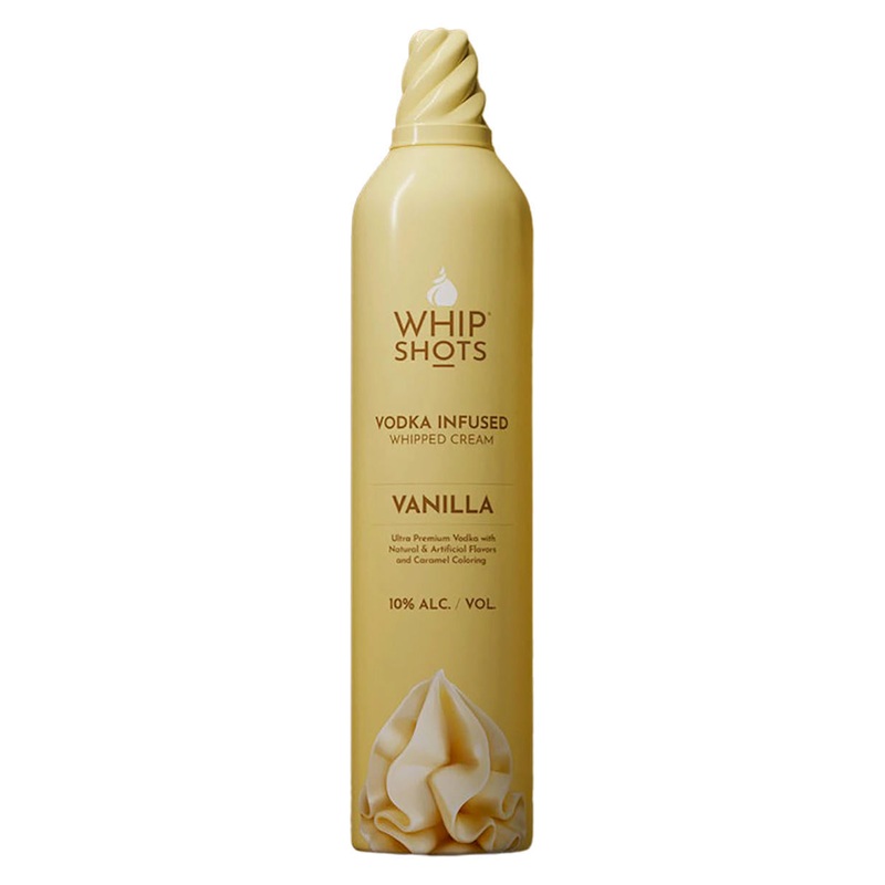 Whipshots Vodka Infused Vanilla Whipped Cream Cardi B