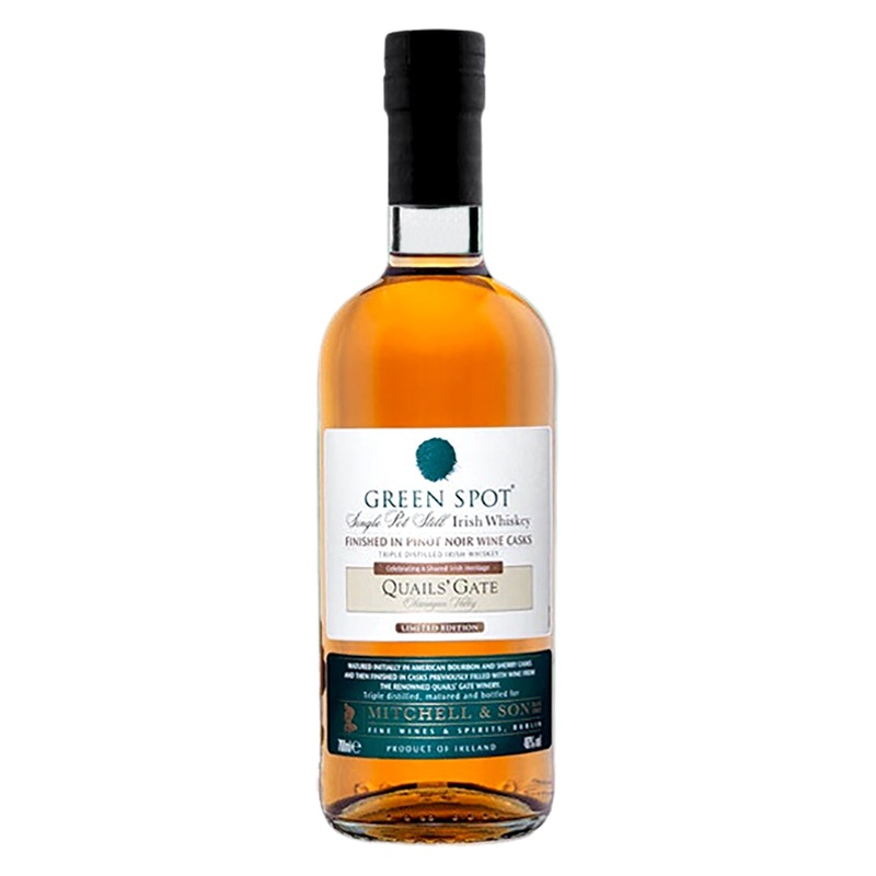 Green Spot Quails' Gate Irish Whiskey