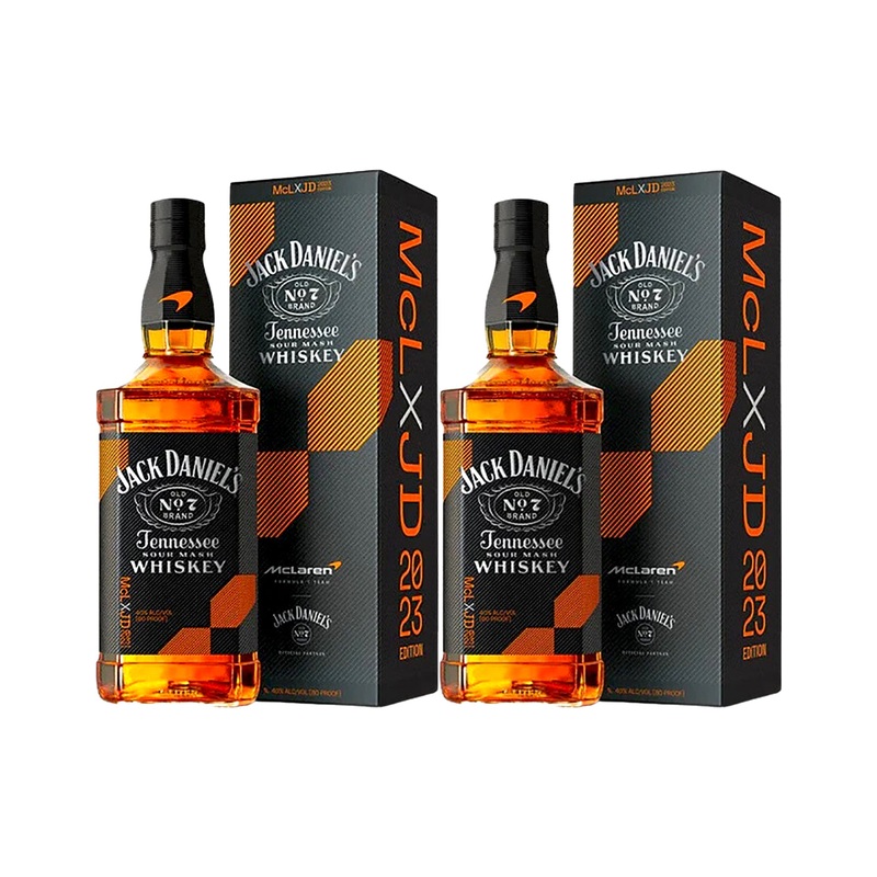 Jack Daniel's X McLaren Whiskey 2 Pack Bundle