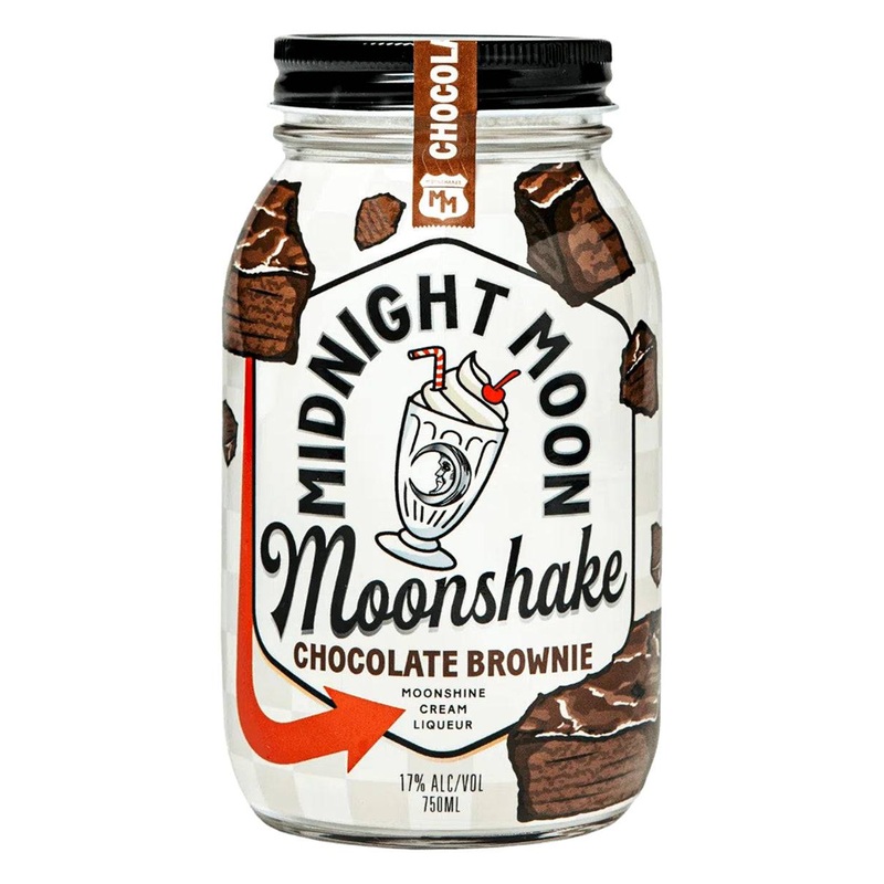 Midnight Moon Chocolate Brownie Moonshake Cream Liqueur