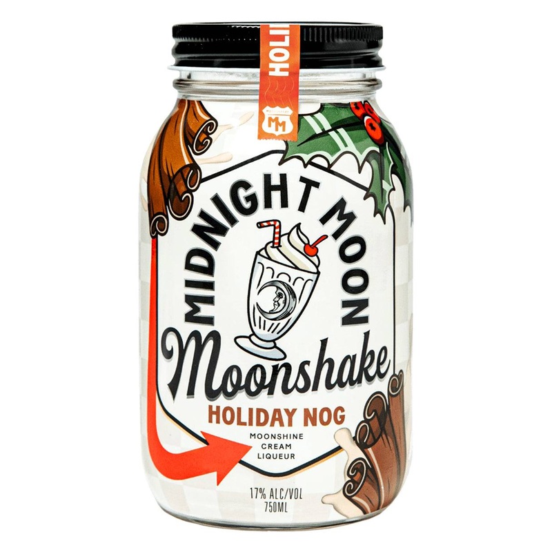Midnight Moon Holiday Nog Moonshake Cream Liqueur