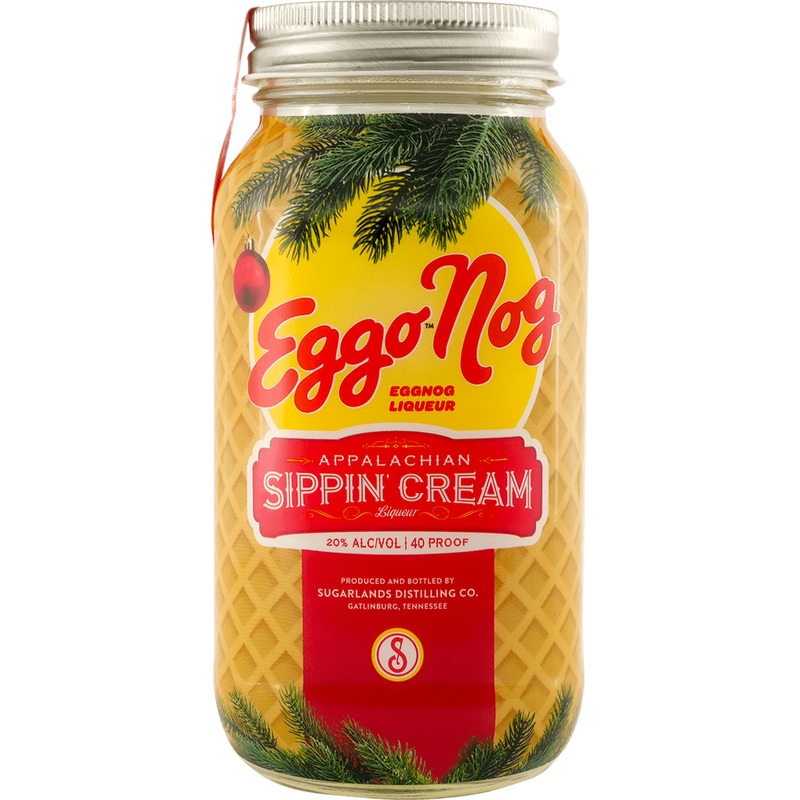Sugarlands Shine Sippin' Cream Eggo Nog Appalachian