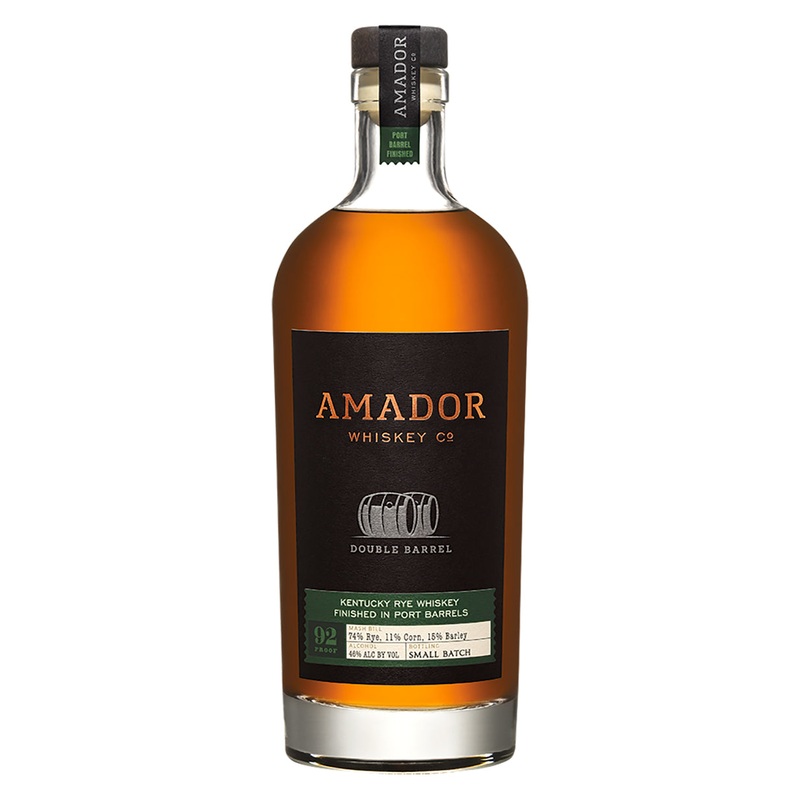 Amador Double Barrel Rye Whiskey