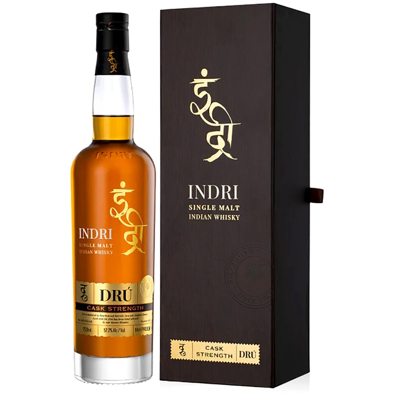 Indri DRU Cask Strength Indian Whisky
