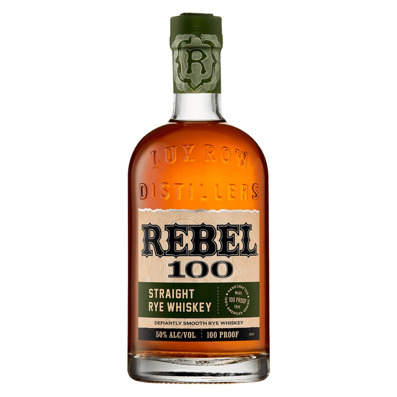 Rebel 100 Proof Rye Whiskey