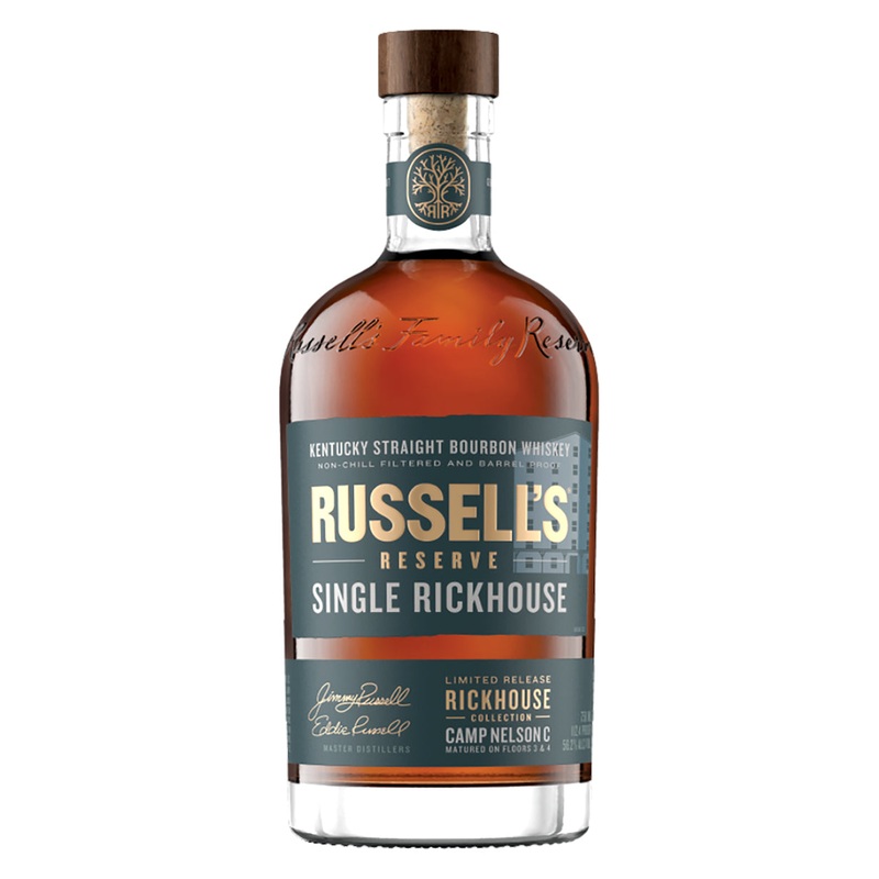 Russells Reserve Single Rickhouse Camp Nelson C Bourbon
