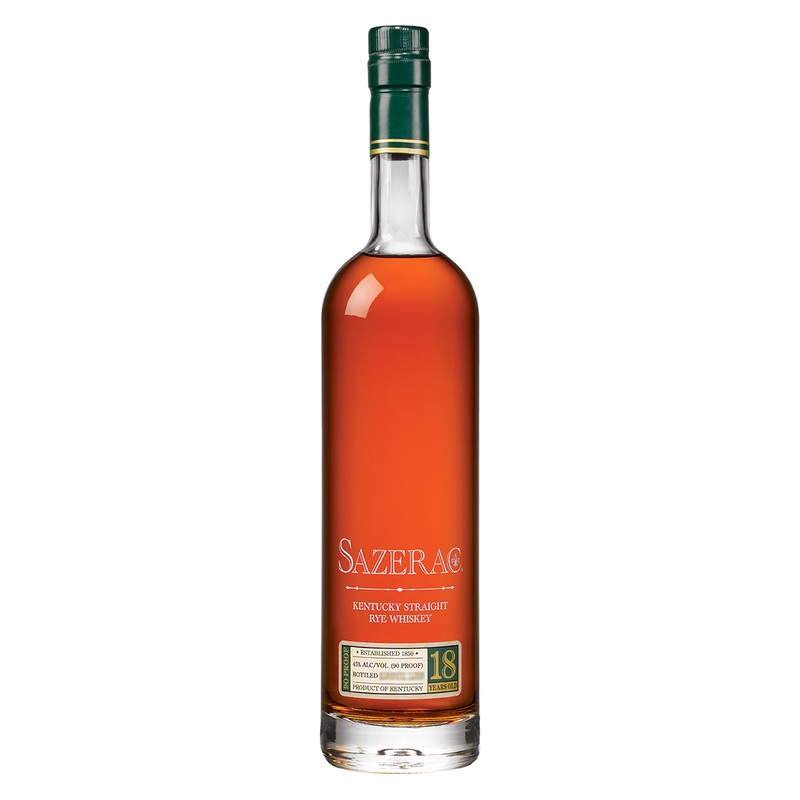 Sazerac 18 Year Old Rye Whiskey