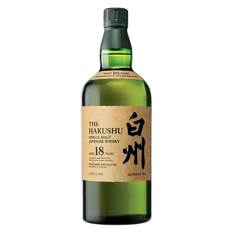 Suntory Hakushu 18 Year Japanese Whisky