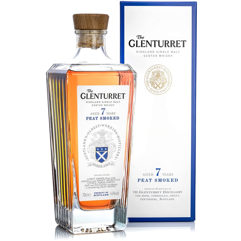 Glenturret 7 Years Old Peat Smoked Whiskey