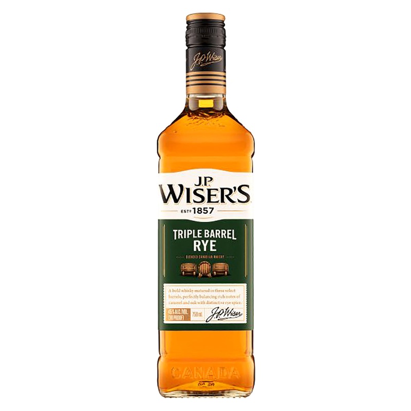 JP Wiser's Triple Barrel Rye Whisky
