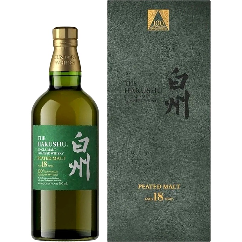 Suntory Hakushu 18 Year Peated Malt Japanese Whisky