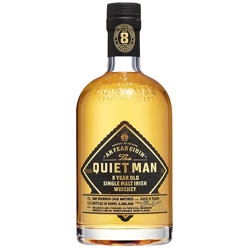 The Quiet Man 8 Year Old Single Malt Irish Whiskey