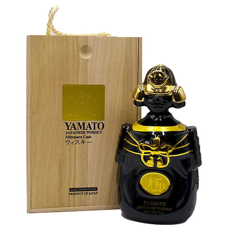Yamato Black Samurai Mizunara Cask Japanese Whisky