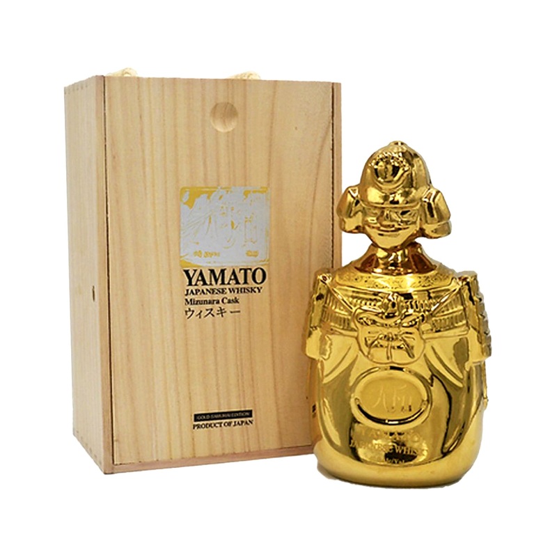Yamato Gold Samurai Mizunara Cask Japanese Whisky