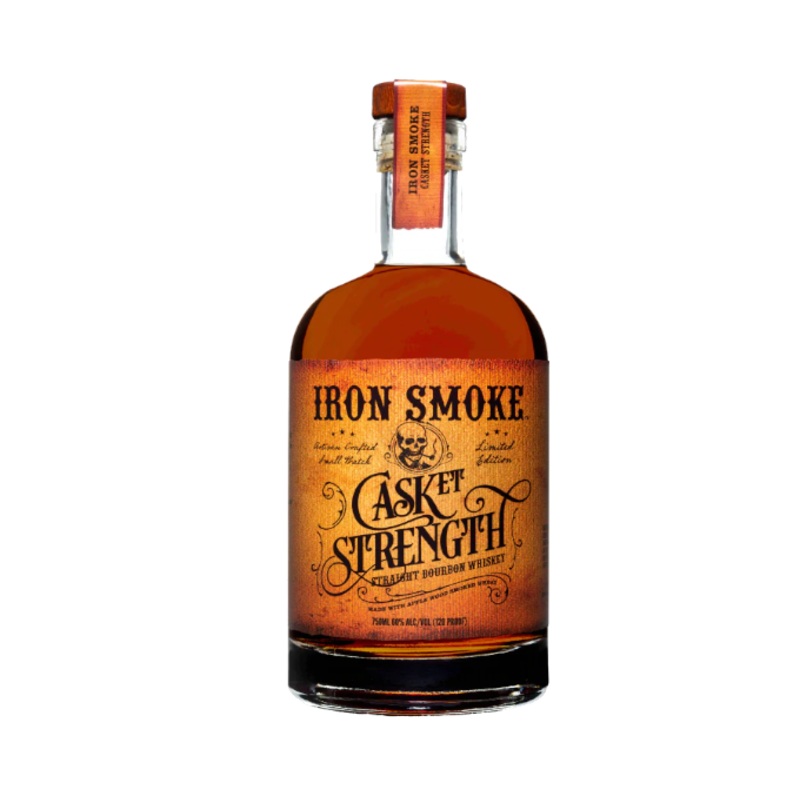 Iron Smoke Casket Strength Straight Bourbon 750ml