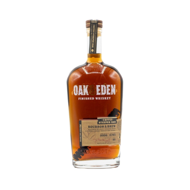 Oak & Eden Coffee Steeped Oak Bourbon & Brew 750ml