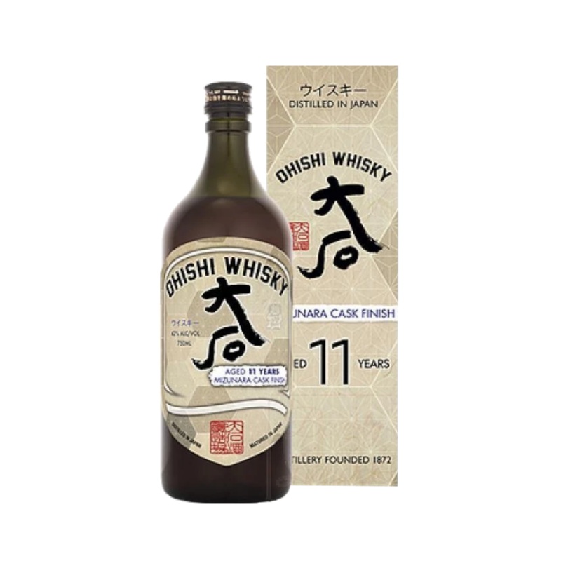 Ohishi 11 Years Mizunara Cask Finish 750ml