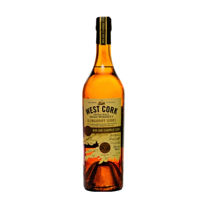 West Cork Glengarriff Bog Oak Charred Cask 750ml