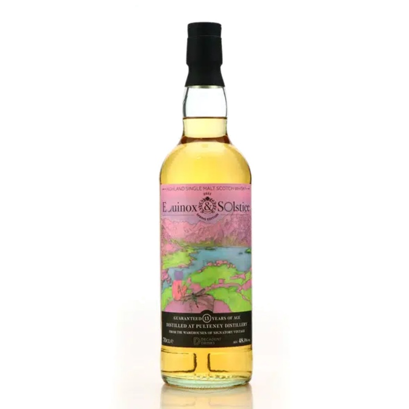 Equinox & Solstice 2008 Old Pulteney 13 Year Old Single Malt Scotch Whisky 700ml