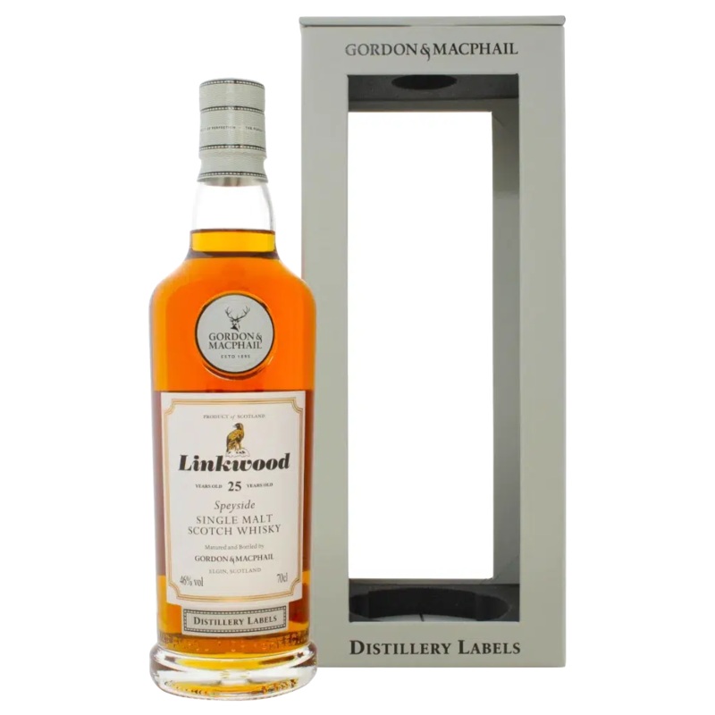 Gordon & MacPhail Distillery Labels Linkwood 25YO Whisky 700ml