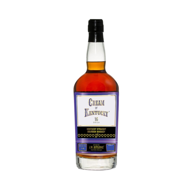 J W Rutledge Cream of Kentucky 16 Years Bourbon 750ml