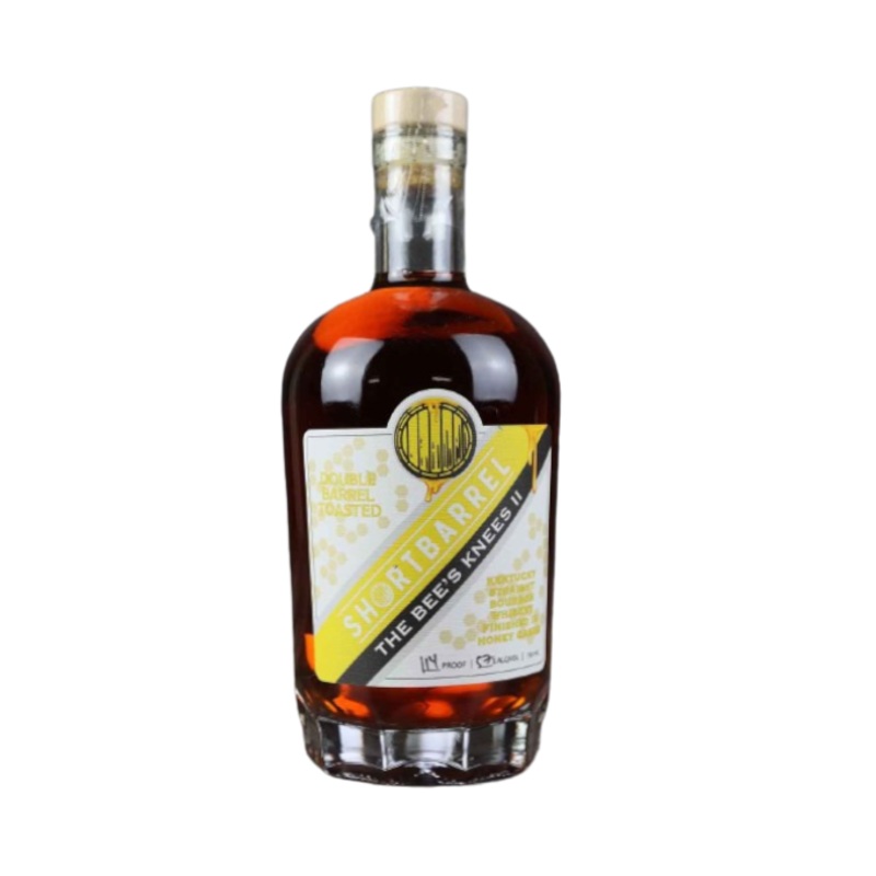 Shortbarrel The Bees Knees III Honey Casked Bourbon 750ml