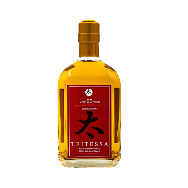 Teitessa 25 Years Single Grain Red Edition 750ml