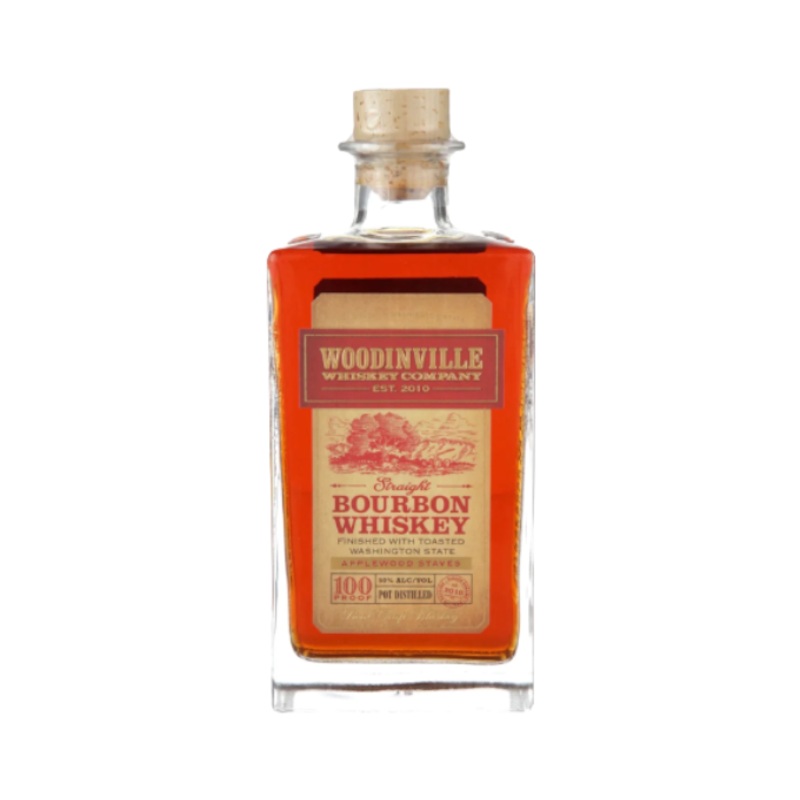 Woodinville Applewood Staves Straight Bourbon 750ml