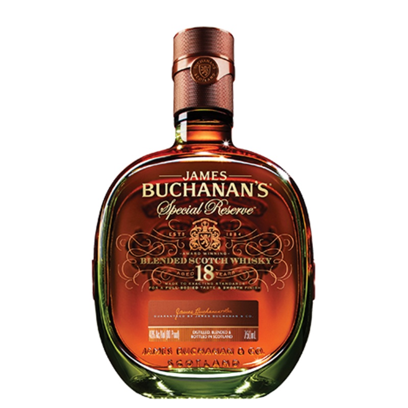 Buchanan's Aged 18 Years Blended Scotch Whiskey Special Reserve 700ml