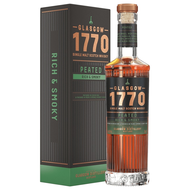 Glasgow 1770 Peated Scotch Whisky 500ml
