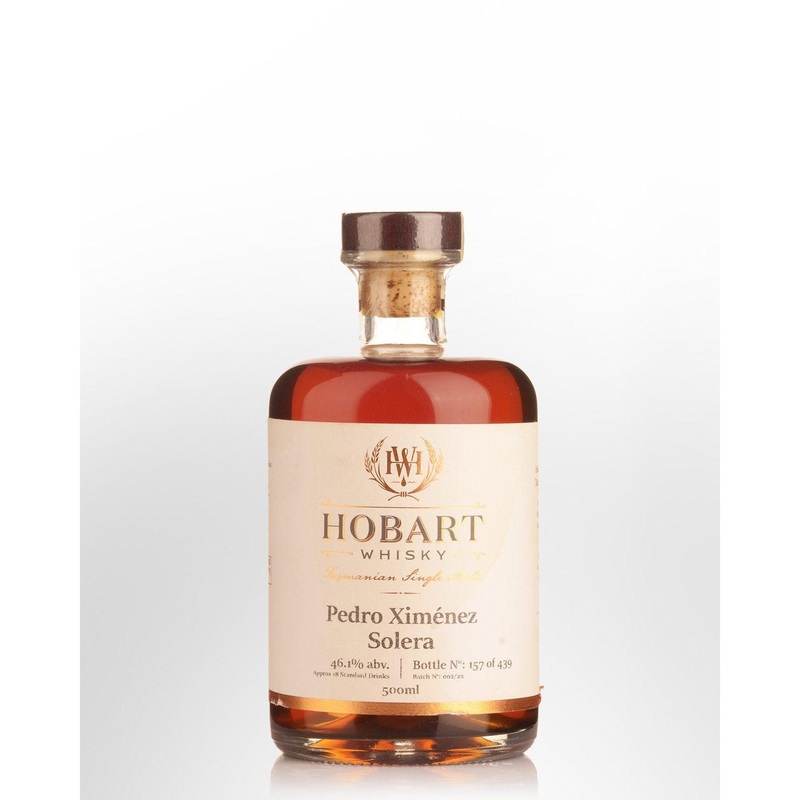 Hobart Whisky Pedro Ximnez Solera Australian Single Malt Whisky 500ml