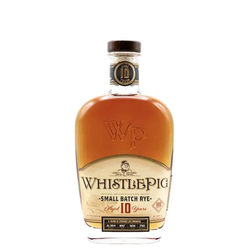 WhistlePig 10 Year Old Straight Rye Whiskey 700ml