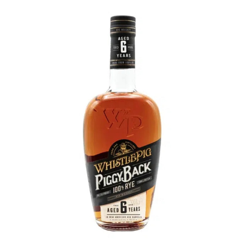Whistlepig PiggyBack 6 Year OId Rye Whiskey 700ml