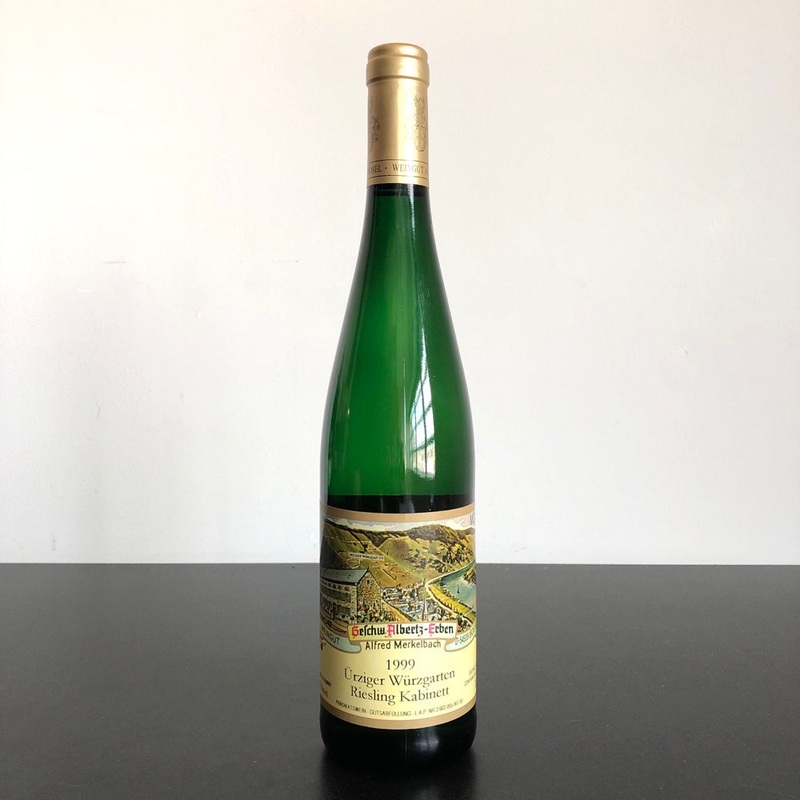 1999 Weingut Alfred Merkelbach Urziger Wurzgarten Riesling Kabinett Mosel, Germany