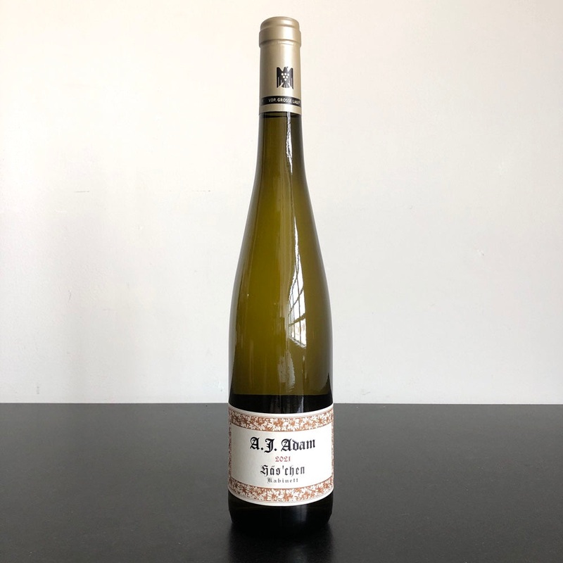 2021 Weingut A.J. Adam Dhroner Has'chen Riesling Kabinett Mosel, Germany