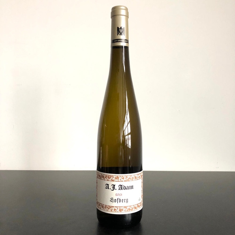 2021 Weingut A.J. Adam Dhroner Hofberg Riesling Grosses Gewachs Mosel, Germany