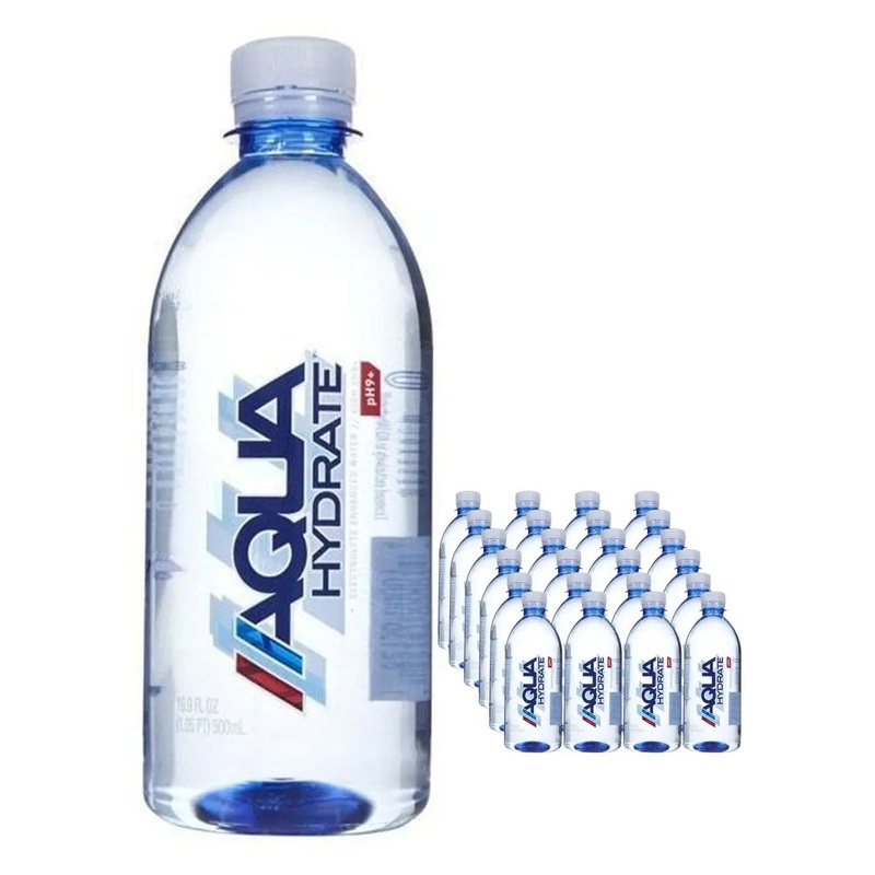 AQUA Hydrate Water Multipack, 24 x 500 ml