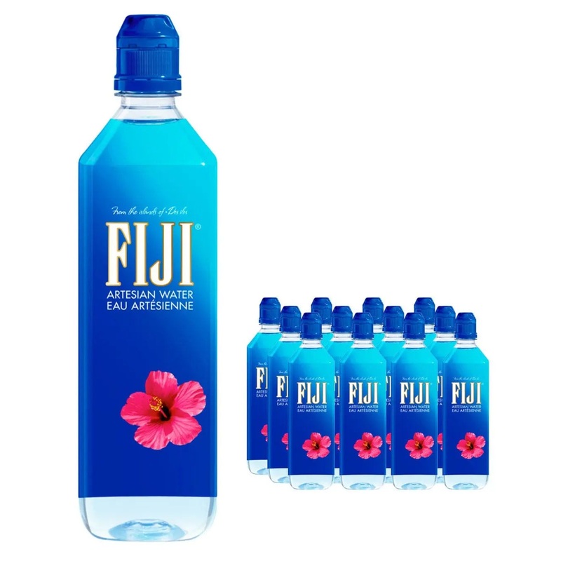 FIJI Natural Artisanal Mineral Water Multipack, 12 x 700 ml