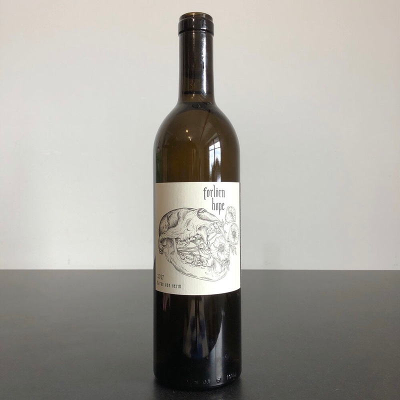 2017 Forlorn Hope 'Baron Von Verm' (Vermentino), Calaveras County, USA